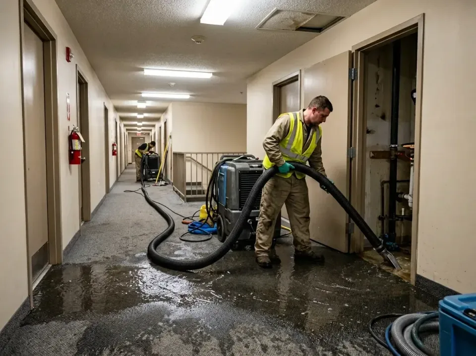multi-unit-apartment-hallway-f-005 — frequently asked questions, Emergency Burst Pipe Water Extraction & Removal in Kingman,…